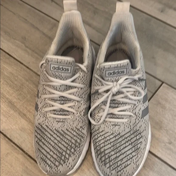 Adidas Gray Athletic Sneakers - Picture 2 of 4